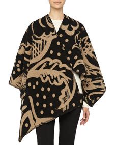 burberry prorsum blanket scarf|Burberry Prorsum Thistle Motif Blanket Poncho, Camel .